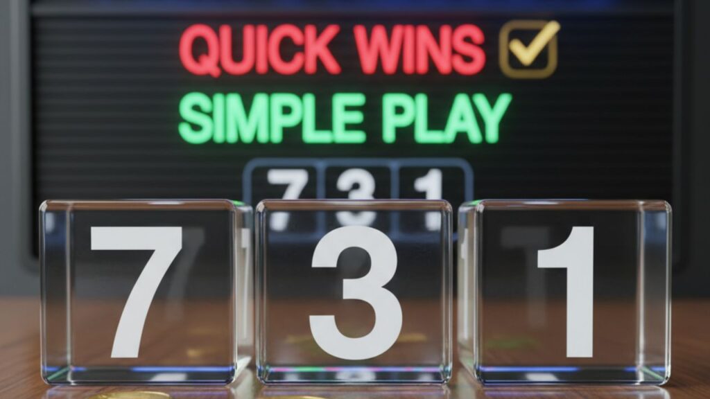 Pick 3 Results – Quick Wins, Simple Play