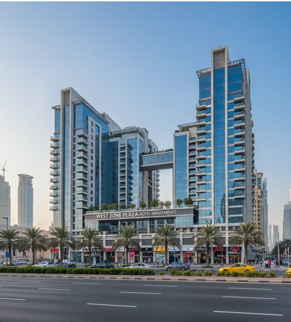 West Zone Plaza Hotel Apartments Kuwait Street Dubai