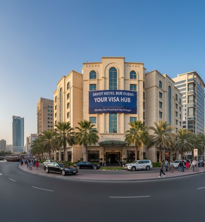 Savoy Hotel Bur Dubai: Your Visa Hub