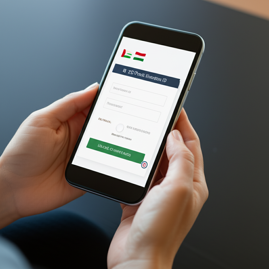 Create a high-quality, realistic image illustrating How to Track Emirates ID: Unlock Instant Status.