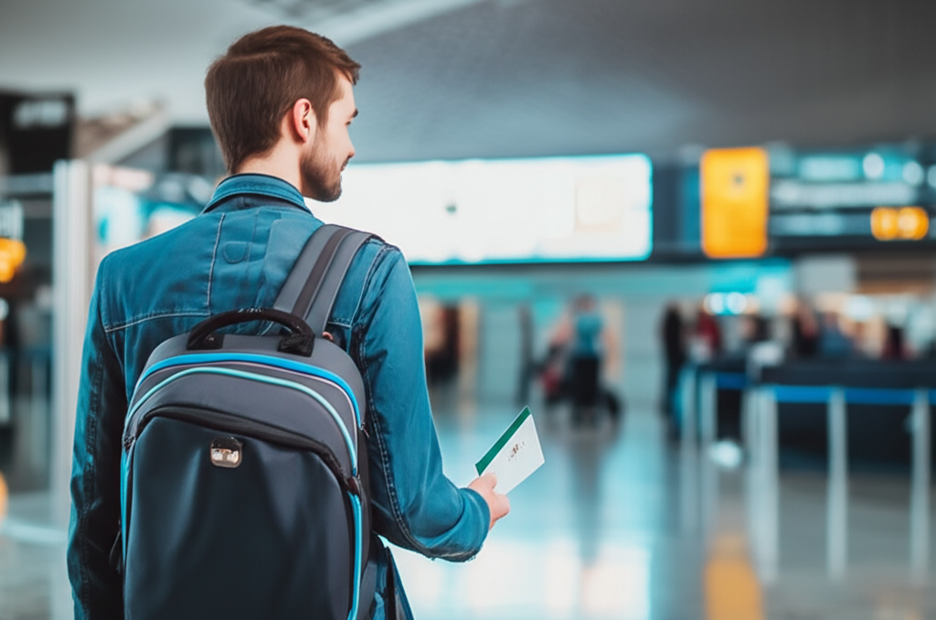 Create a high-quality, realistic image illustrating Effortless UAE Travel Ban Removal. Focus on visu