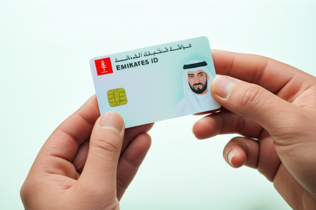 Create a high-quality, realistic image illustrating How to Check Emirates ID: Essential Guide. Focus