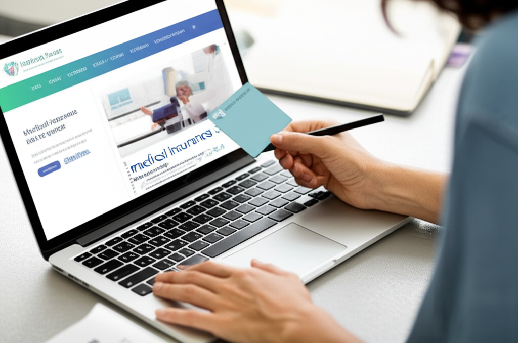 Create a high-quality, realistic image illustrating How to Check Medical Insurance: Essential Guide.