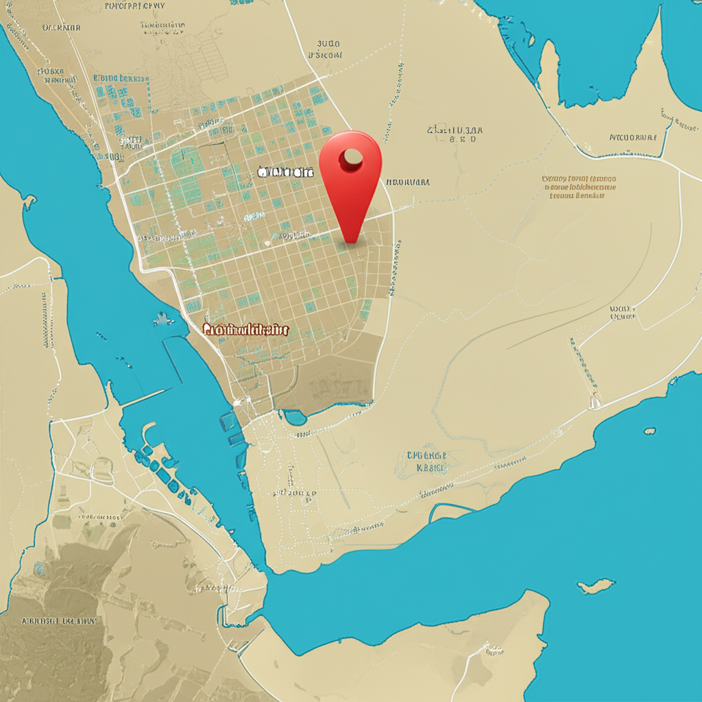 Create a high-quality, realistic image illustrating Complete Guide: Genius Abu Dhabi Postal Codes. F