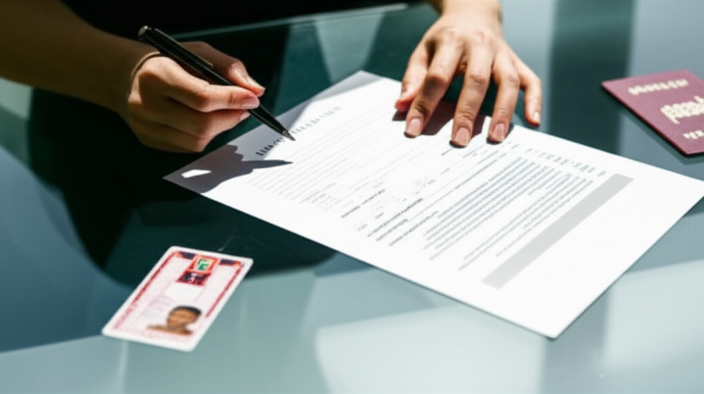 Create a high-quality, realistic image illustrating How to Get Alcohol License in Dubai: Essential G