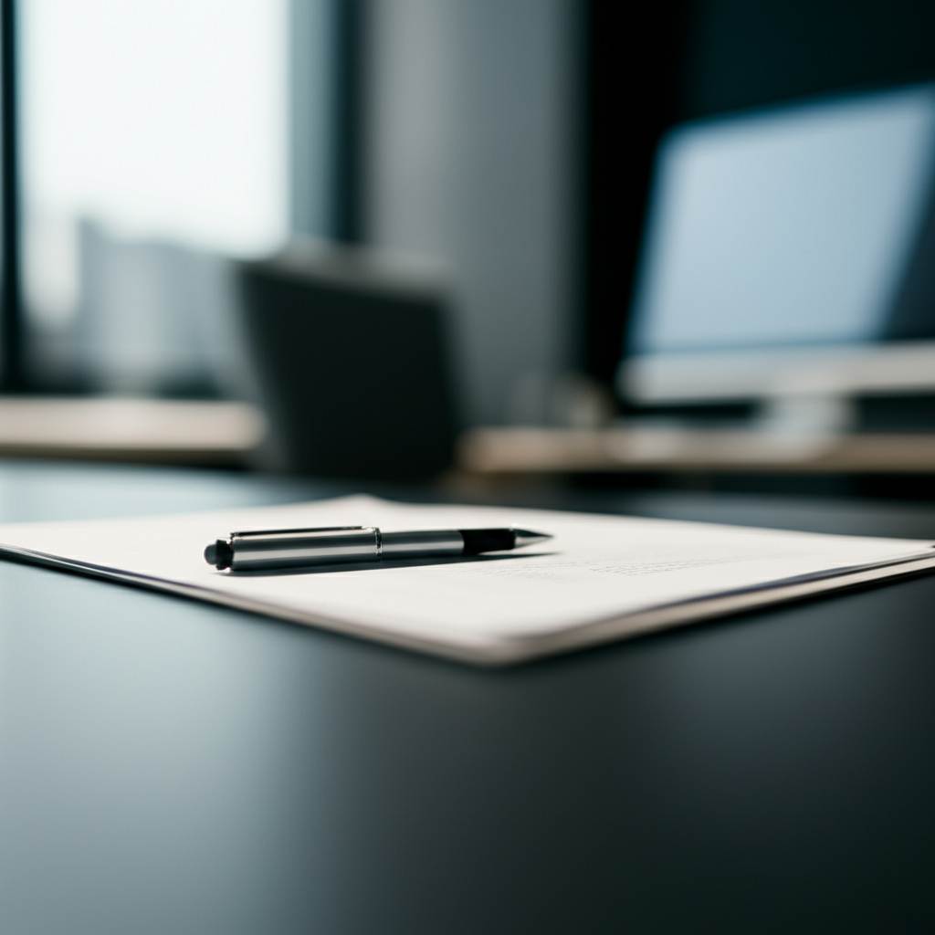 Create a high-quality, realistic image illustrating How to Renew Trade License in Dubai: Essential G