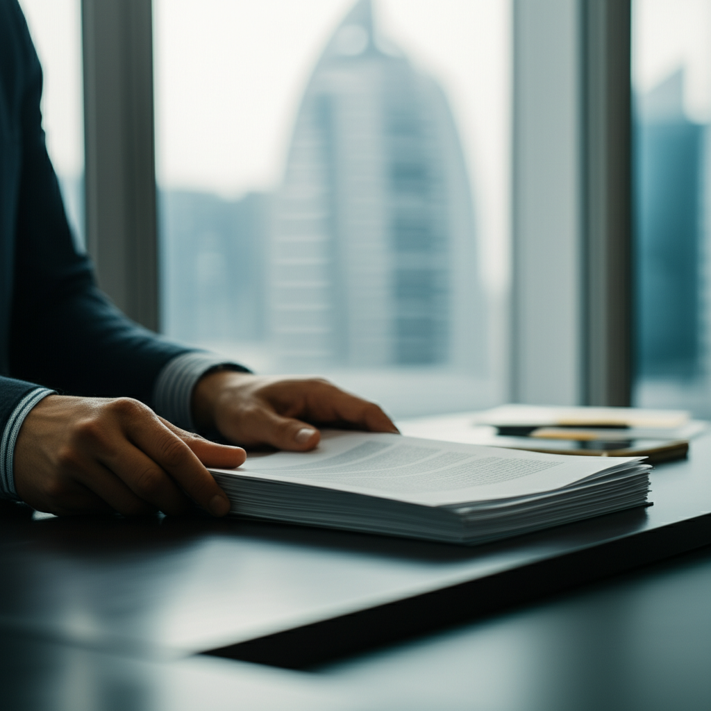 Create a high-quality, realistic image illustrating How To Get ICV Certificate In UAE: Essential Gui