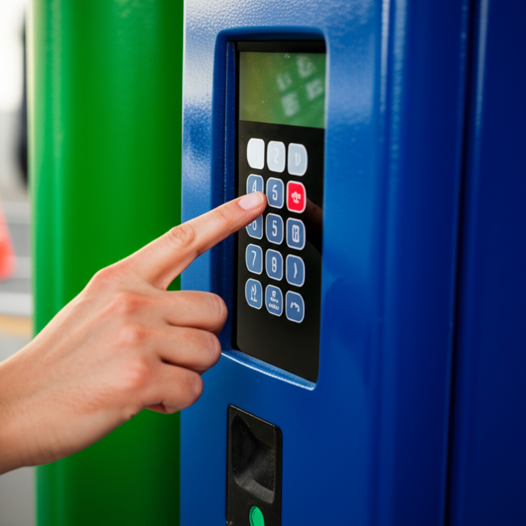 Create a high-quality, realistic image illustrating How to Pay Abu Dhabi Parking: Essential Guide. F