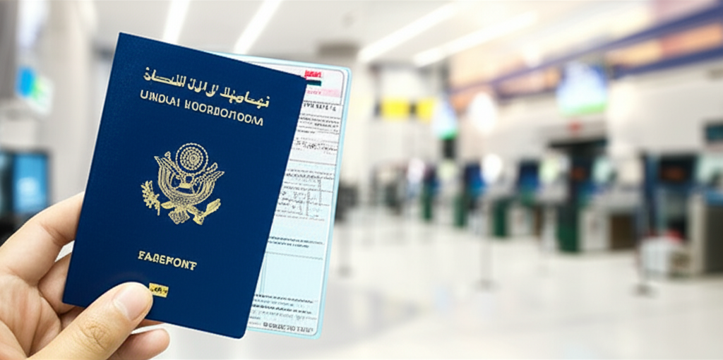 Generate a high-quality, relevant image prompt for an article about: How to Check Dubai Visit Visa S