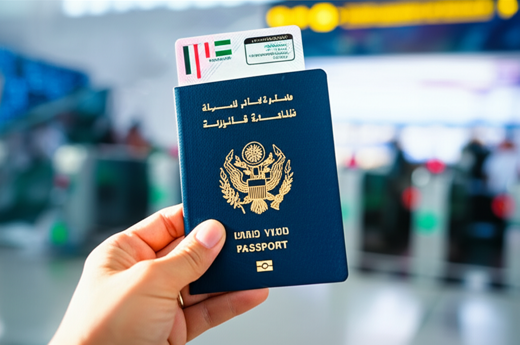 Generate a high-quality, relevant image prompt for an article about: How to Check Dubai Visit Visa S