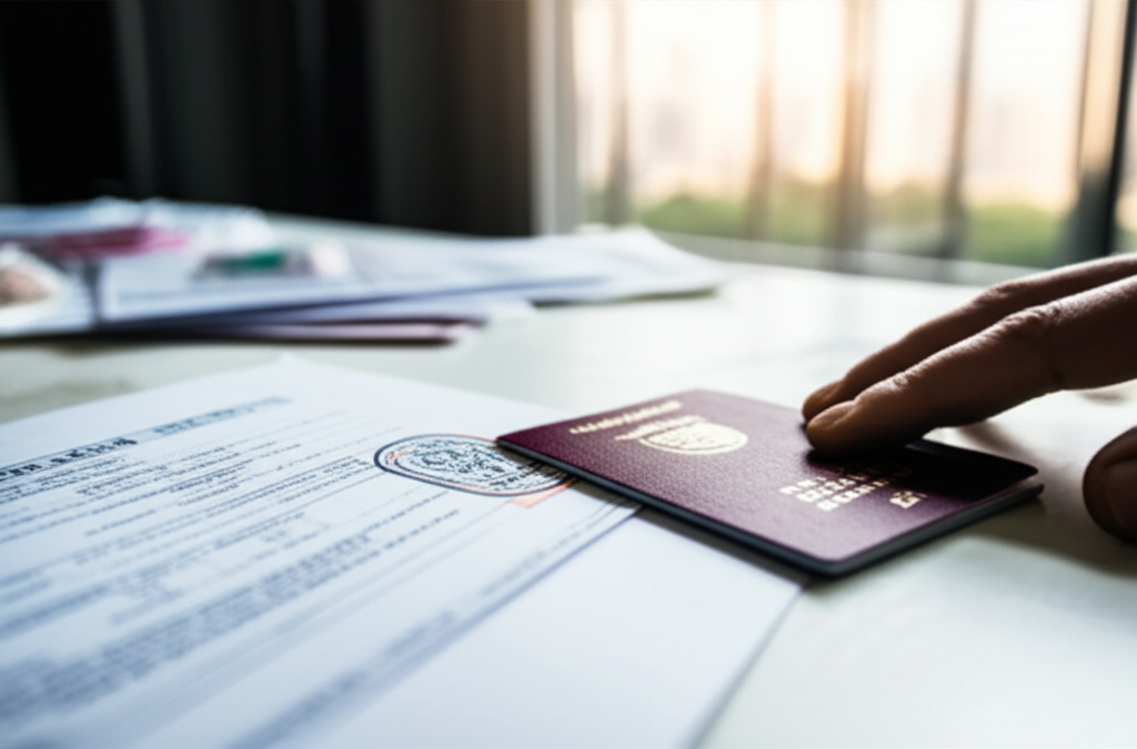 Generate a high-quality, relevant image prompt for an article about: How to Apply for Dubai Visa: Yo