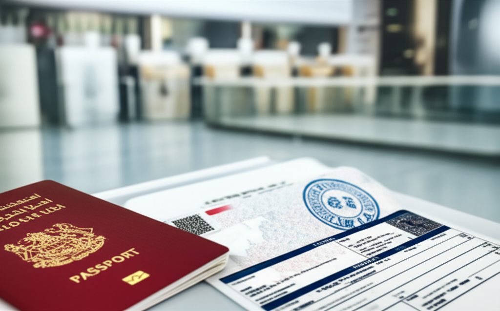 Generate a high-quality, relevant image prompt for an article about: How To Apply For Dubai Visit Vi