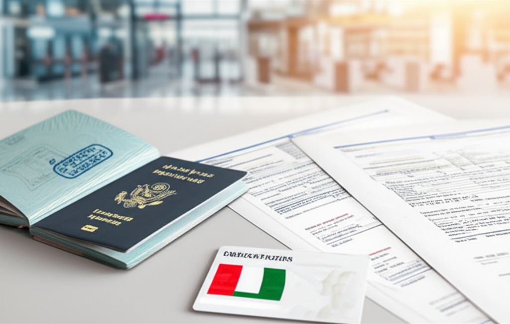Generate a high-quality, relevant image prompt for an article about: How To Apply For Dubai Visit Vi