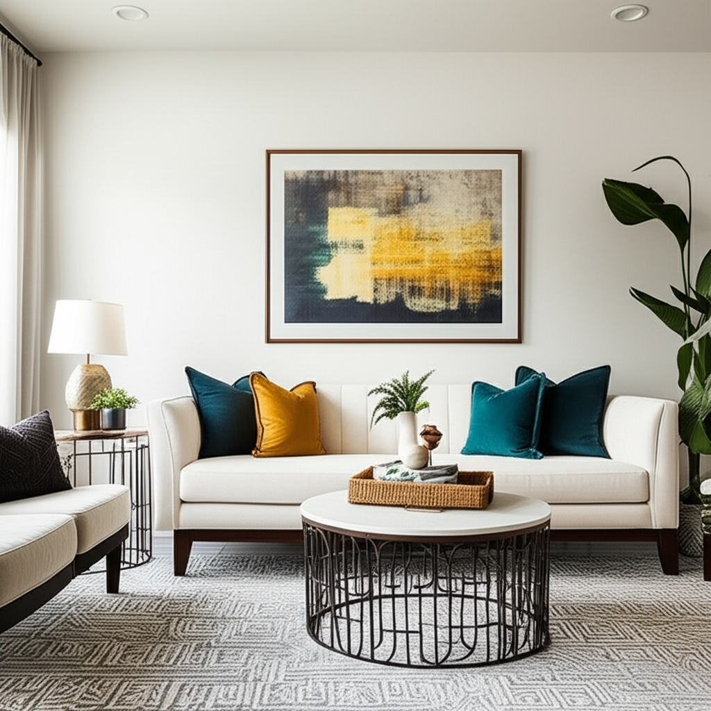 Generate a high-quality, relevant image prompt for an article about: Kb Home Decorating Ideas: Styli