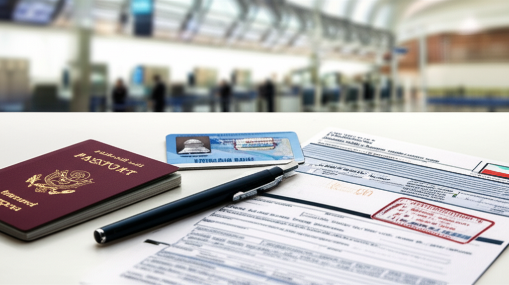 Generate a high-quality, relevant image prompt for an article about: How to Apply for Dubai Work Vis