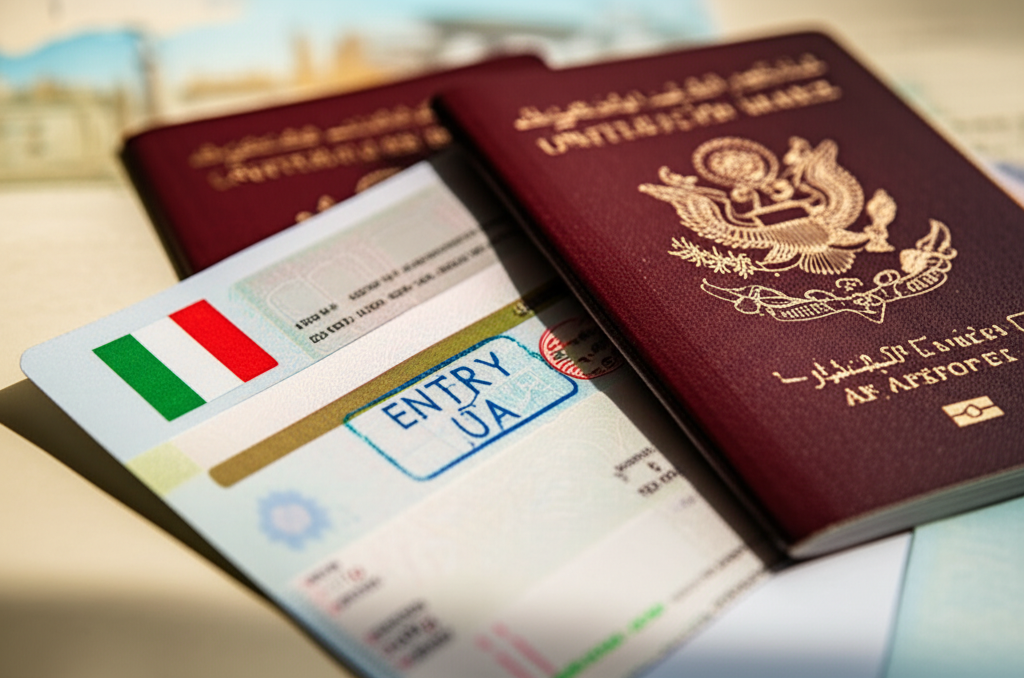 Generate a high-quality, relevant image prompt for an article about: How to Apply for Dubai Work Vis