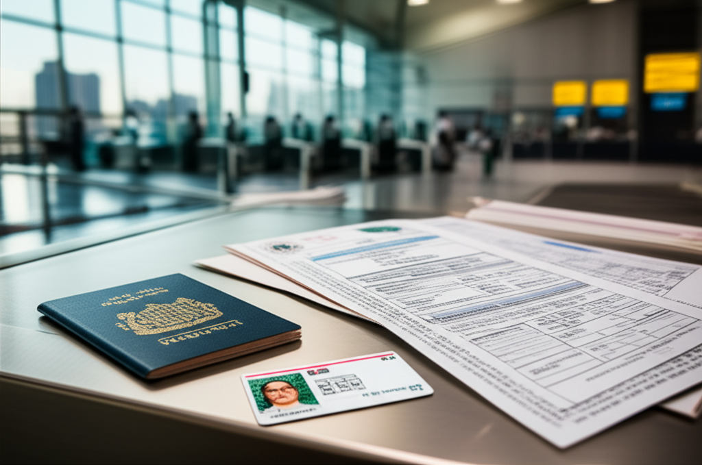 Generate a high-quality, relevant image prompt for an article about: How To Apply For Dubai Visa Fro