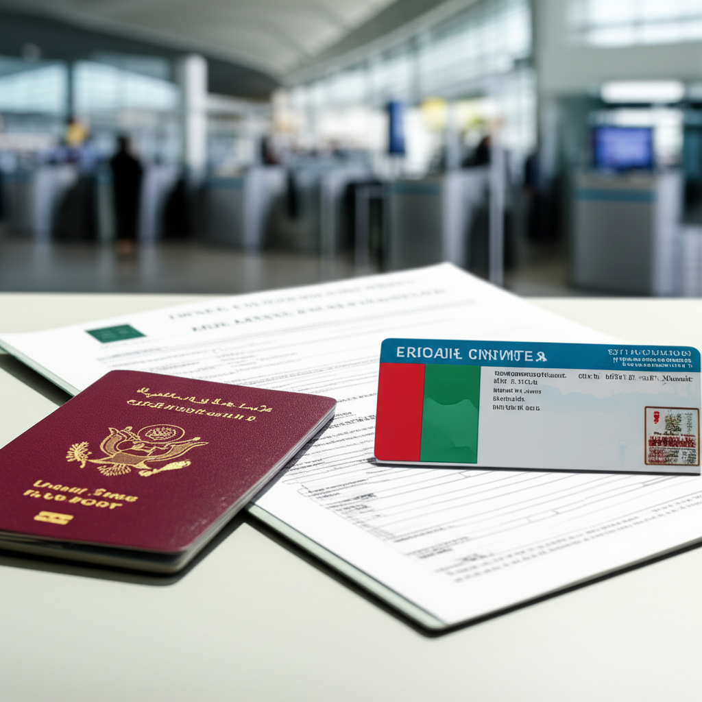 Generate a high-quality, relevant image prompt for an article about: How To Apply For Dubai Visa Onl