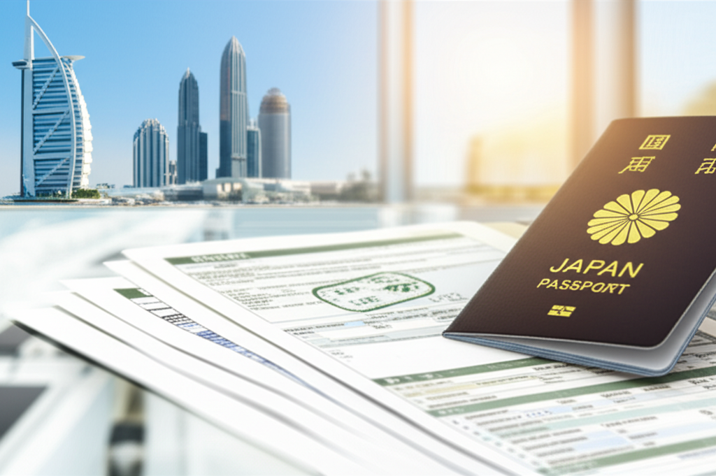Generate a high-quality, relevant image prompt for an article about: How to Apply For Japan Visa Fro