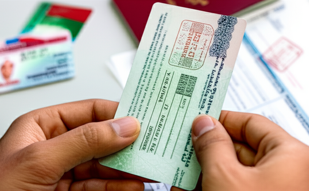 Generate a high-quality, relevant image prompt for an article about: How to Check If Dubai Visa Is O