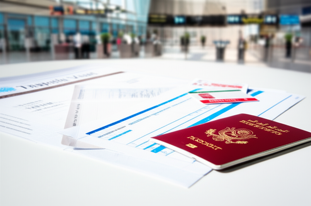 Generate a high-quality, relevant image prompt for an article about: How to Apply for Dubai Transit
