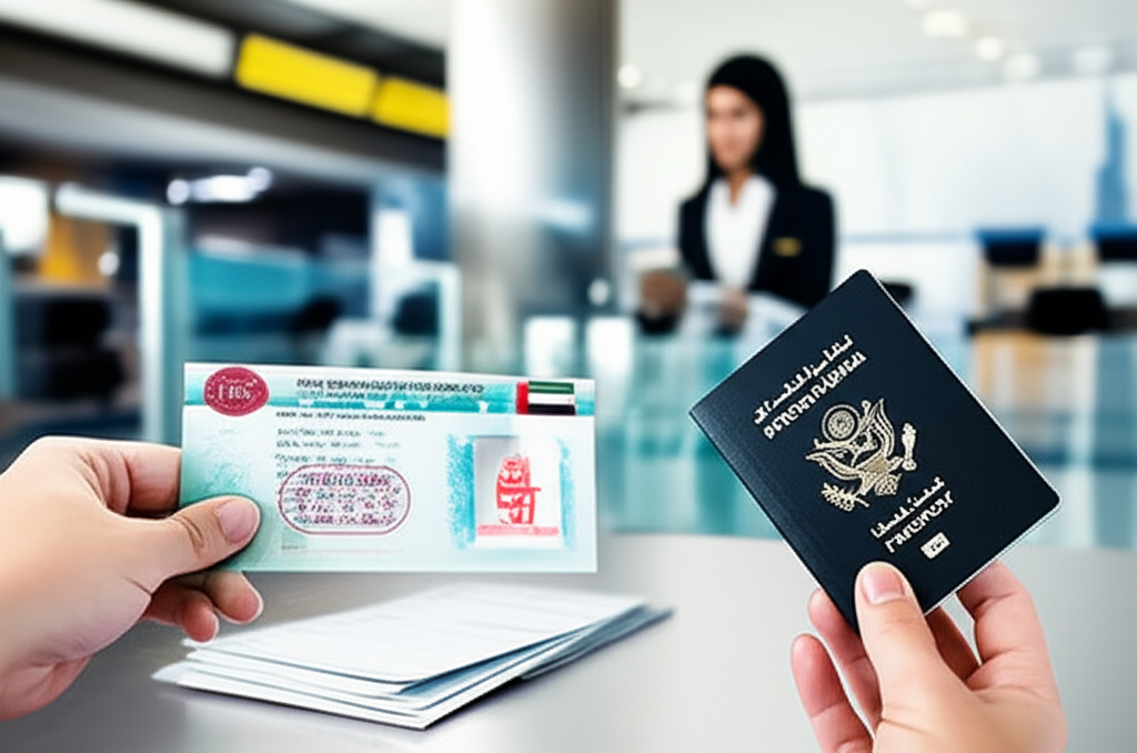 Generate a high-quality, relevant image prompt for an article about: How to Check Dubai Employment V