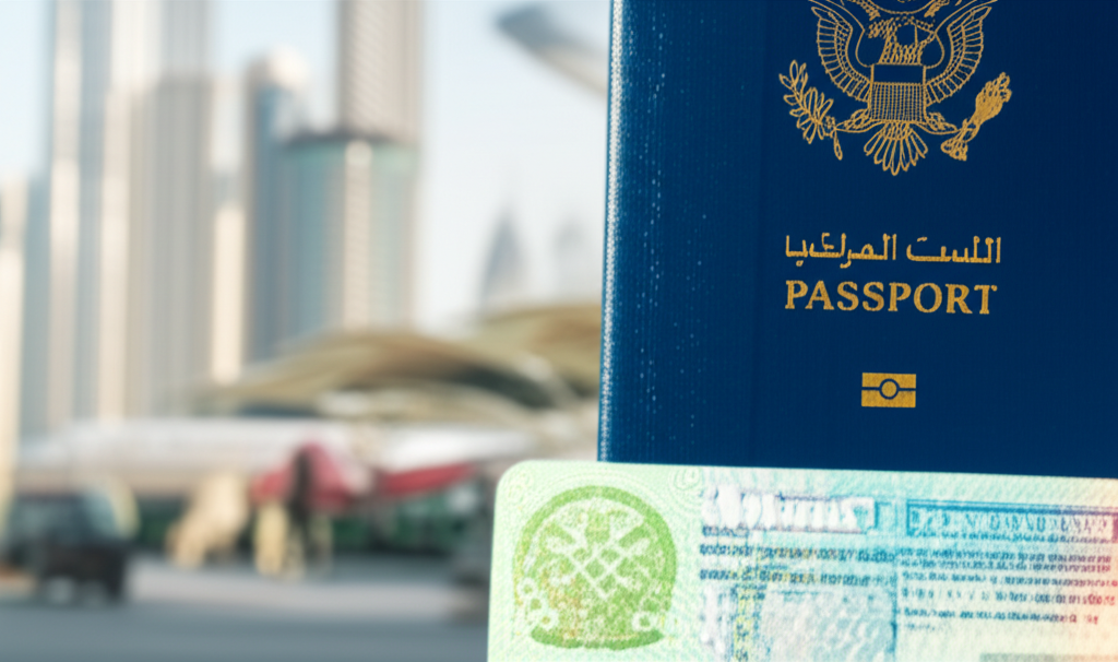 Generate a high-quality, relevant image prompt for an article about: How to Confirm Dubai Tourist Vi