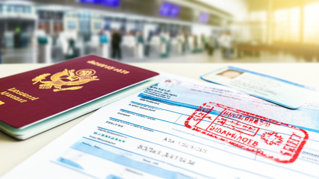Generate a high-quality, relevant image prompt for an article about: How To Get Korean Visa In Dubai