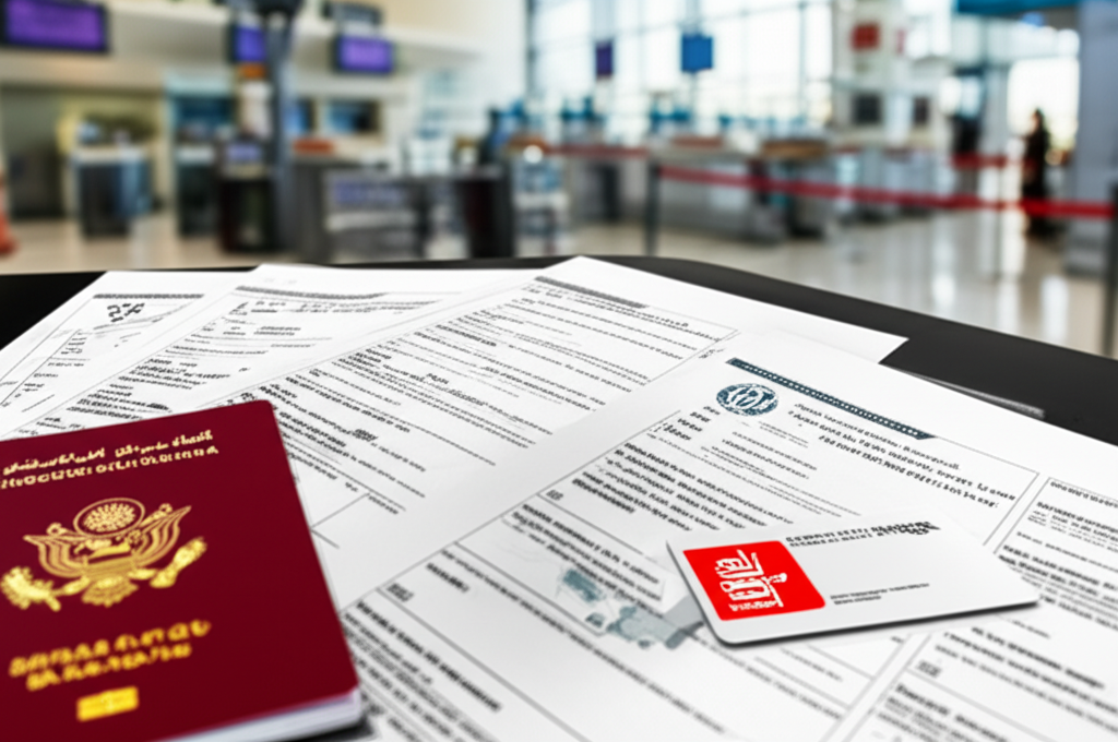Generate a high-quality, relevant image prompt for an article about: How To Get Korean Visa In Dubai