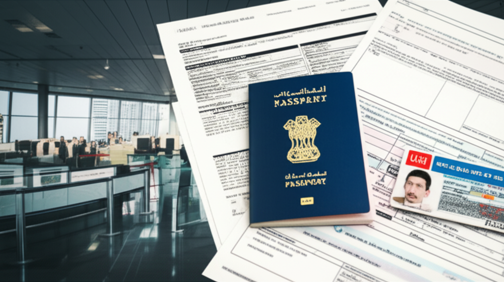 Generate a high-quality, relevant image prompt for an article about: How To Renew Indian Passport In