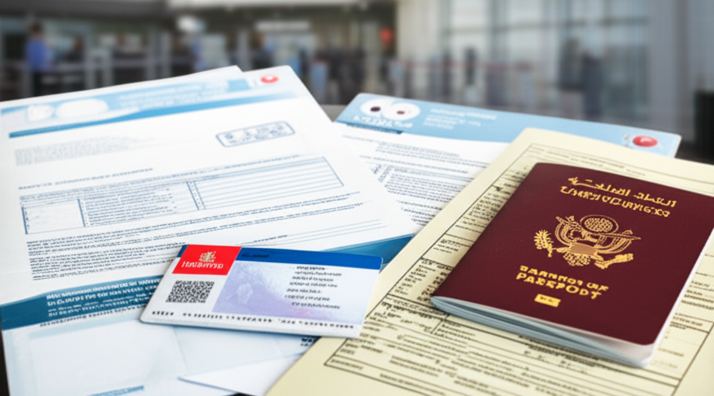 Generate a high-quality, relevant image prompt for an article about: How To Get Visa To Korea From D
