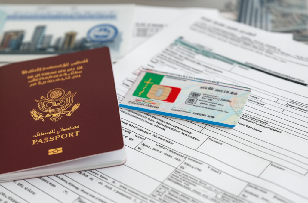 Generate a high-quality, relevant image prompt for an article about: How To Get Visa To Korea From D