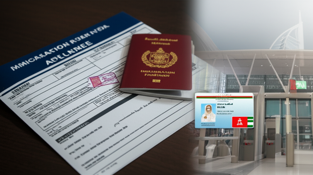 Generate a high-quality, relevant image prompt for an article about: How To Sponsor Maid Visa In Dub