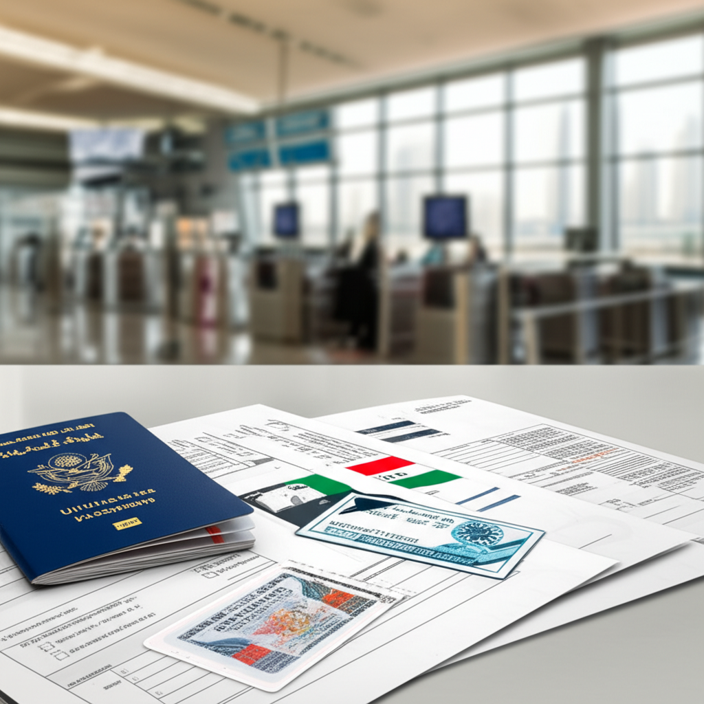 Generate a high-quality, relevant image prompt for an article about: Kuwait to Dubai Flights: Your U