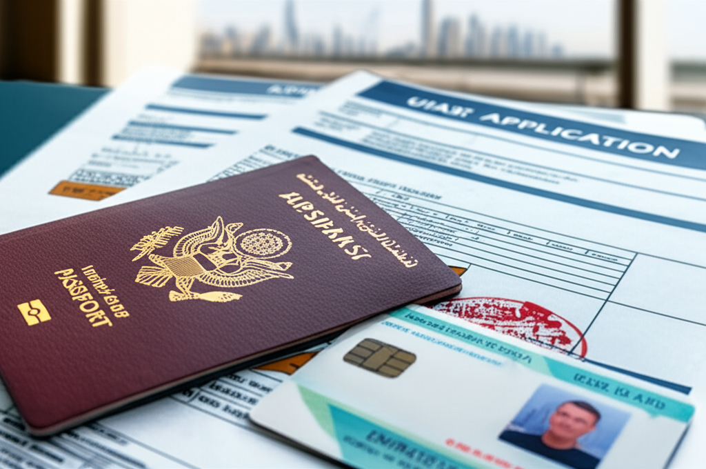 Generate a high-quality, relevant image prompt for an article about: Kuwait Consulate Dubai: Your Qu