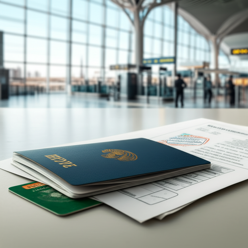 Generate a high-quality, relevant image prompt for an article about: Dubai To Kuwait Time: Travel No